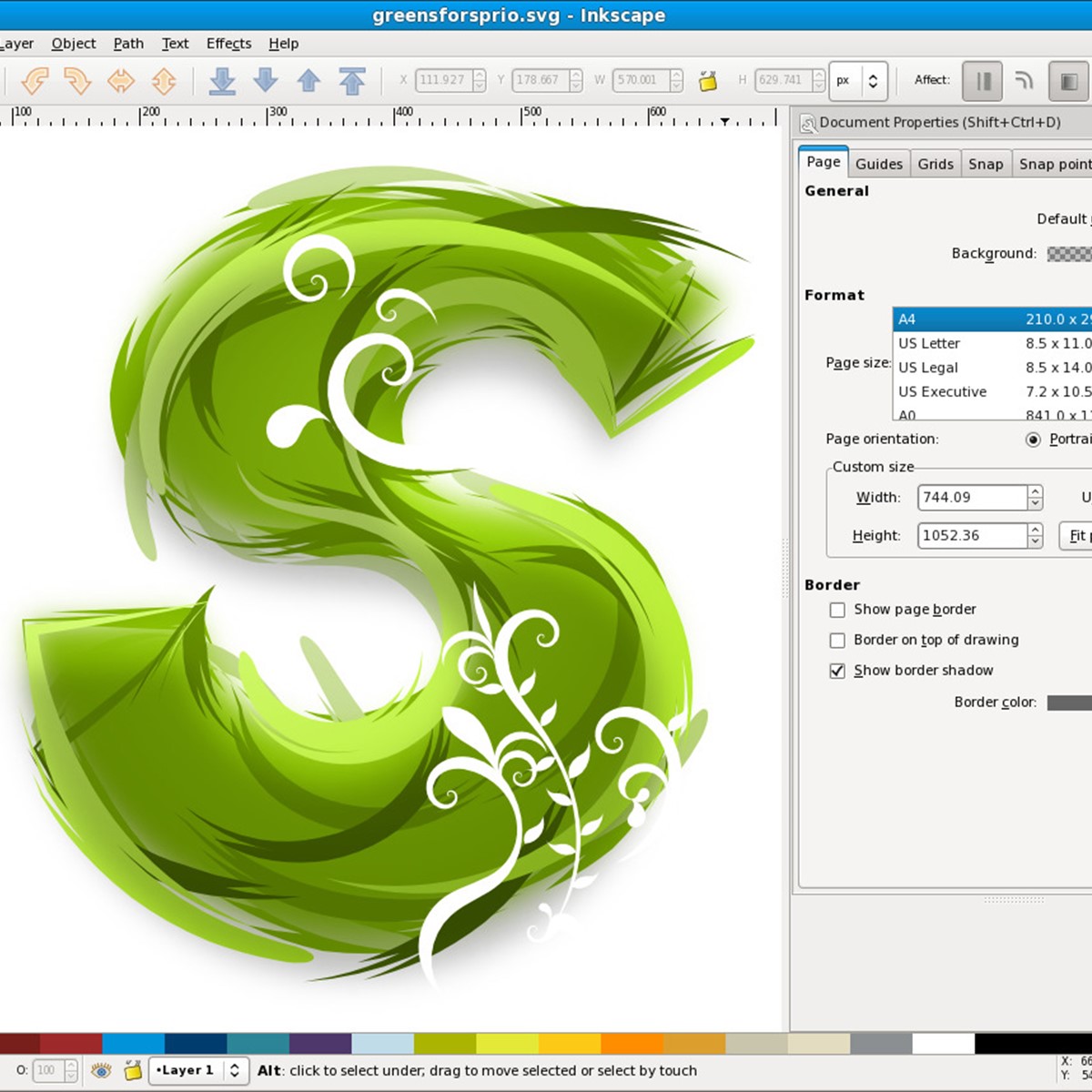 inkscape for mac change size with mouse